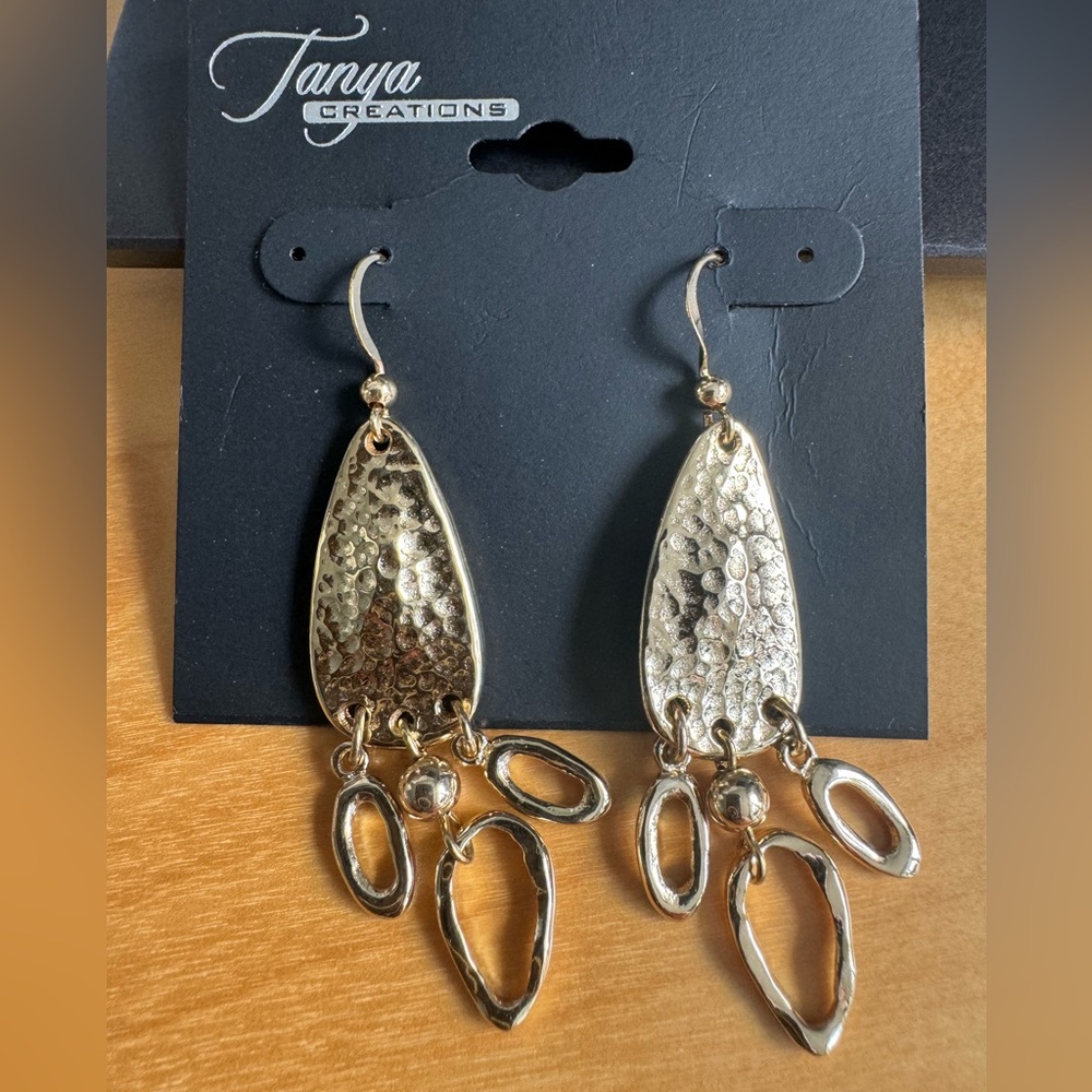 High-End Department Store Designer One of Kind Statement Earrings